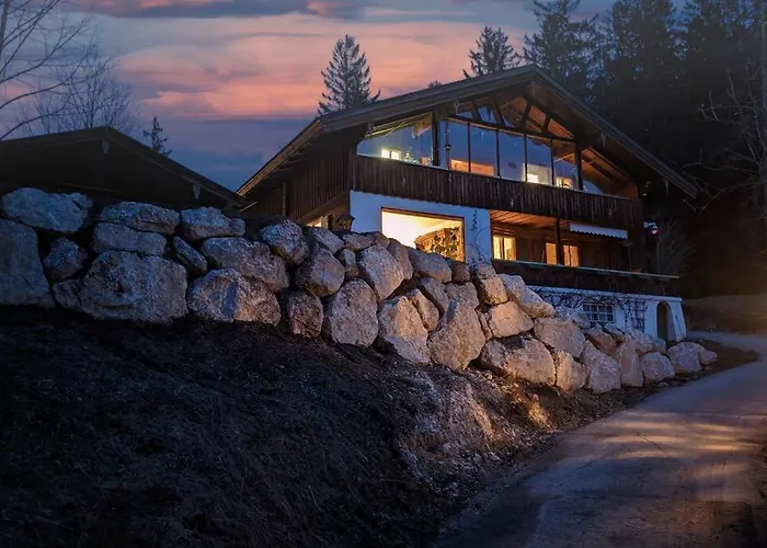 Appartement Einzigartiges Berg-chalet In Alleinlage Bis Zu 21 Personen Bayrischzell